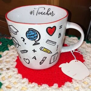 Prima Design #1 Teacher Colorful Ceramic Coffee Mug New